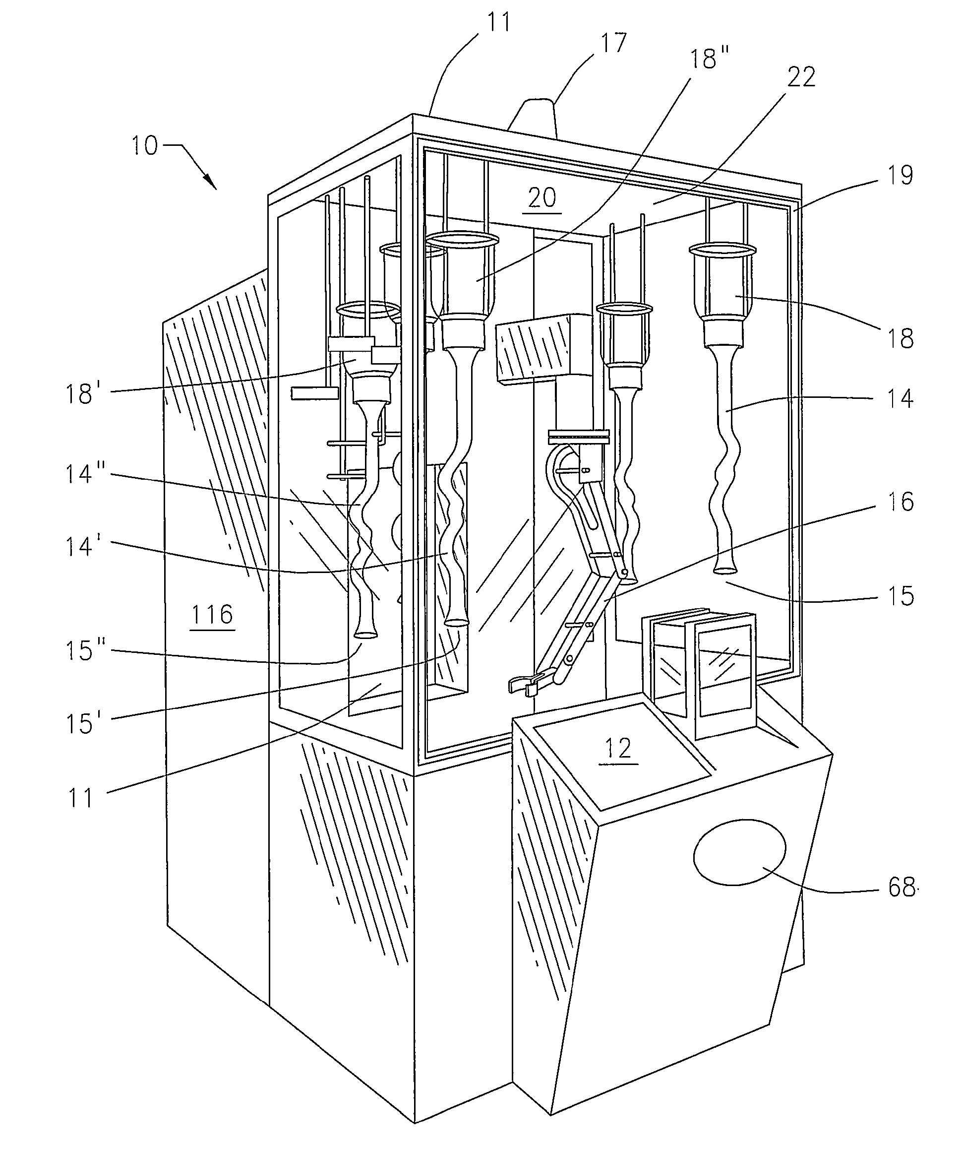 Method and apparatus for dispensing frozen confectionary
