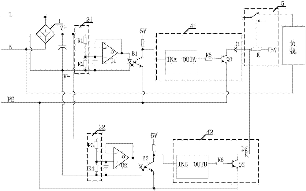 Voltage protection circuit