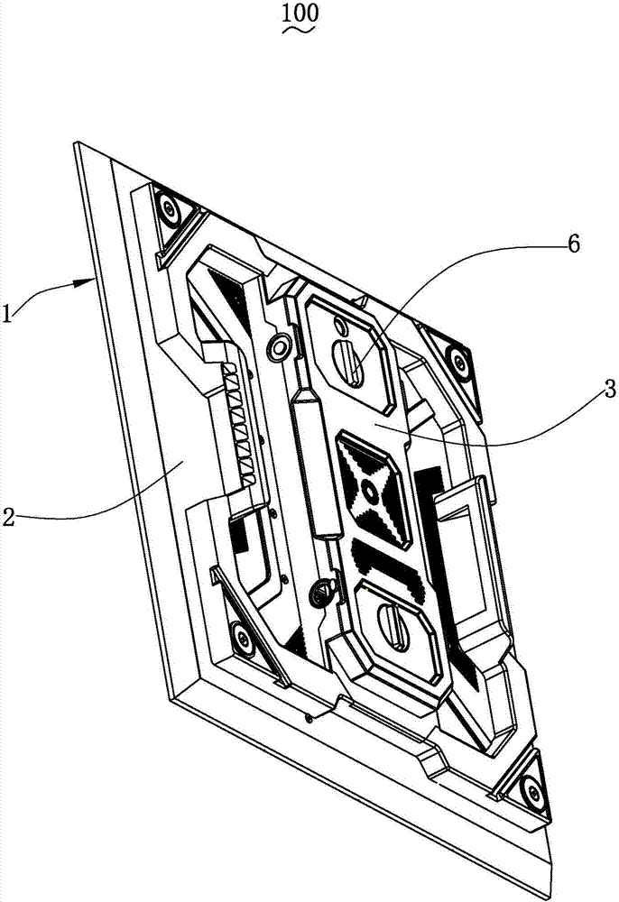 Display screen unit and display screen mounting module adopting display screen unit