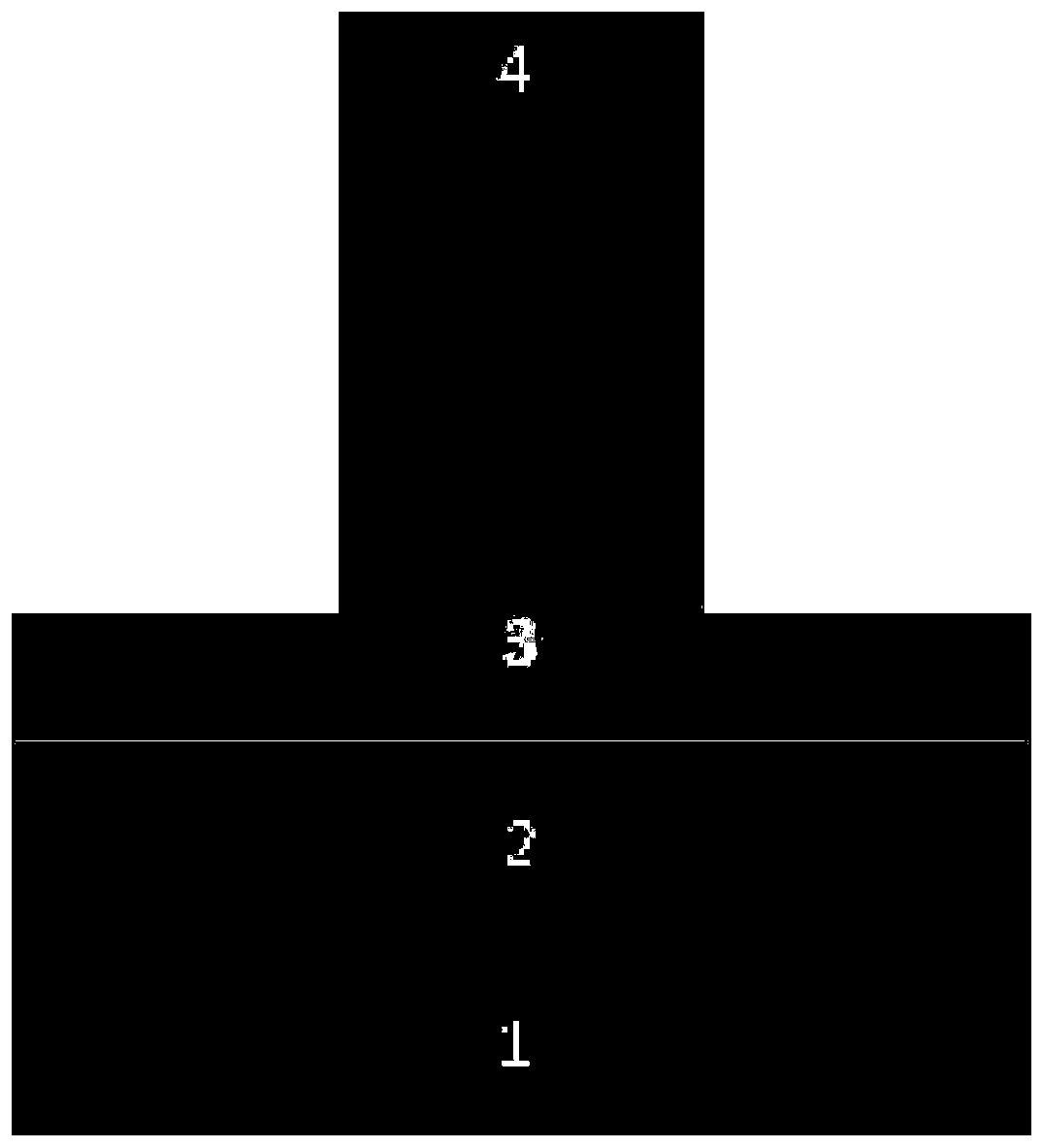 Inverted T-shaped tunneling field effect transistor