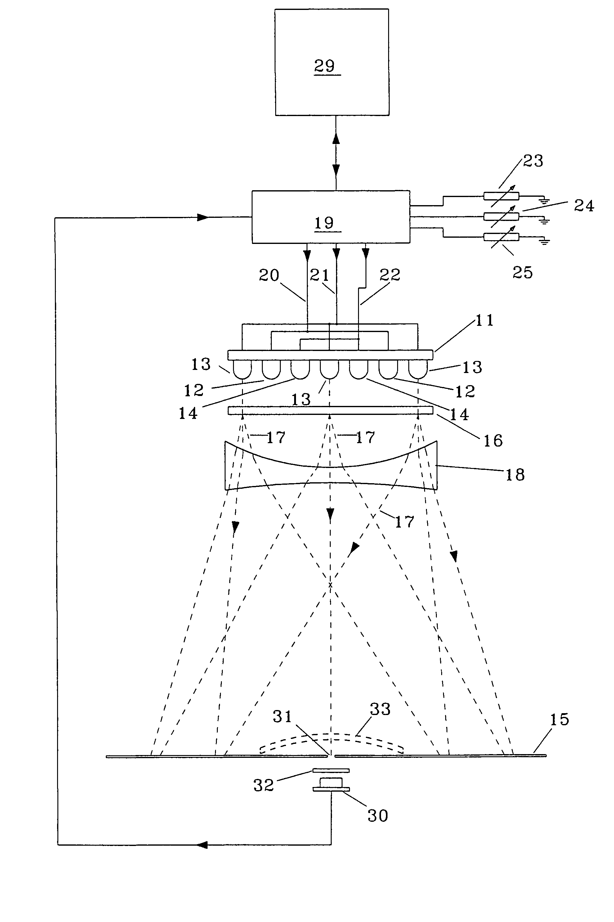 Apparatus and method for alleviation of symptoms by application of tinted light