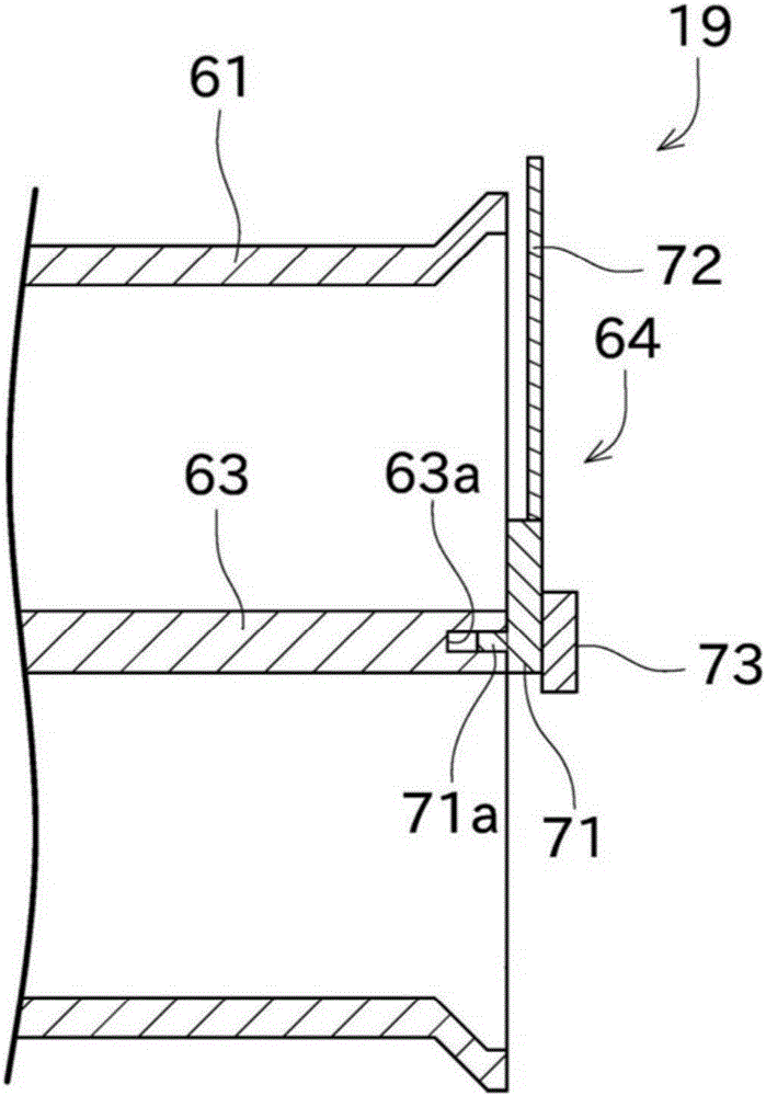 Tension applying component, yarn storage device and yarn rolling apparatus