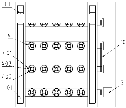 Medicine bottle cleaning device for animal pharmacy