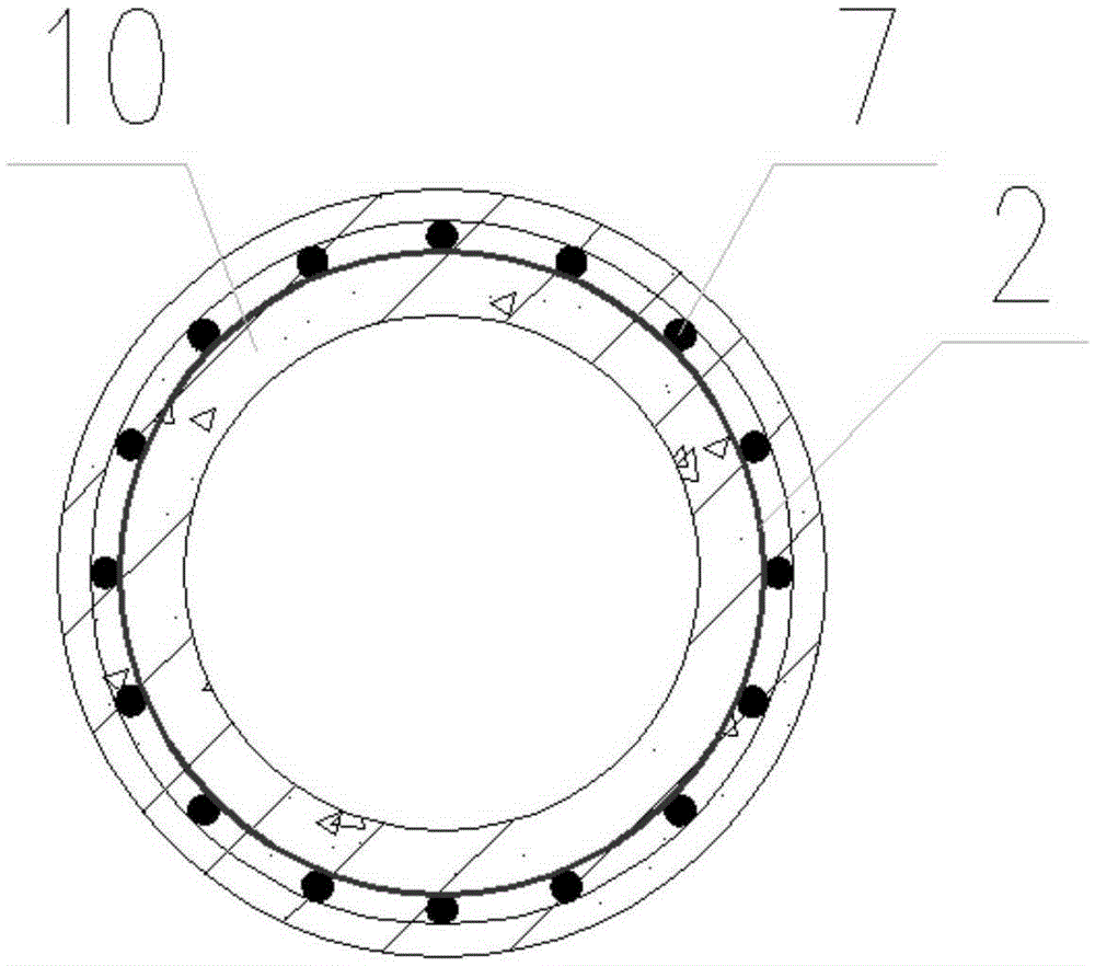 Prefabricated reinforced concrete pipe piles with double helical tubular heat exchangers for ground source heat pumps