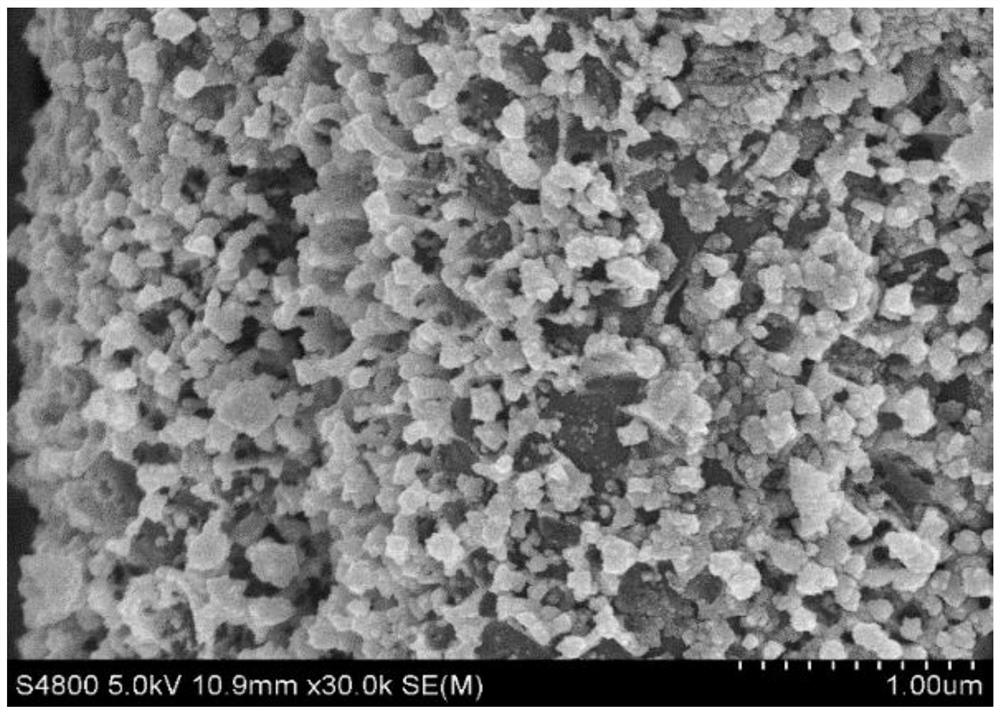 Preparation method of antimony pentoxide/polyacrylic acid/carbon cloth flexible sodium ion battery negative electrode material with mesh porous structure