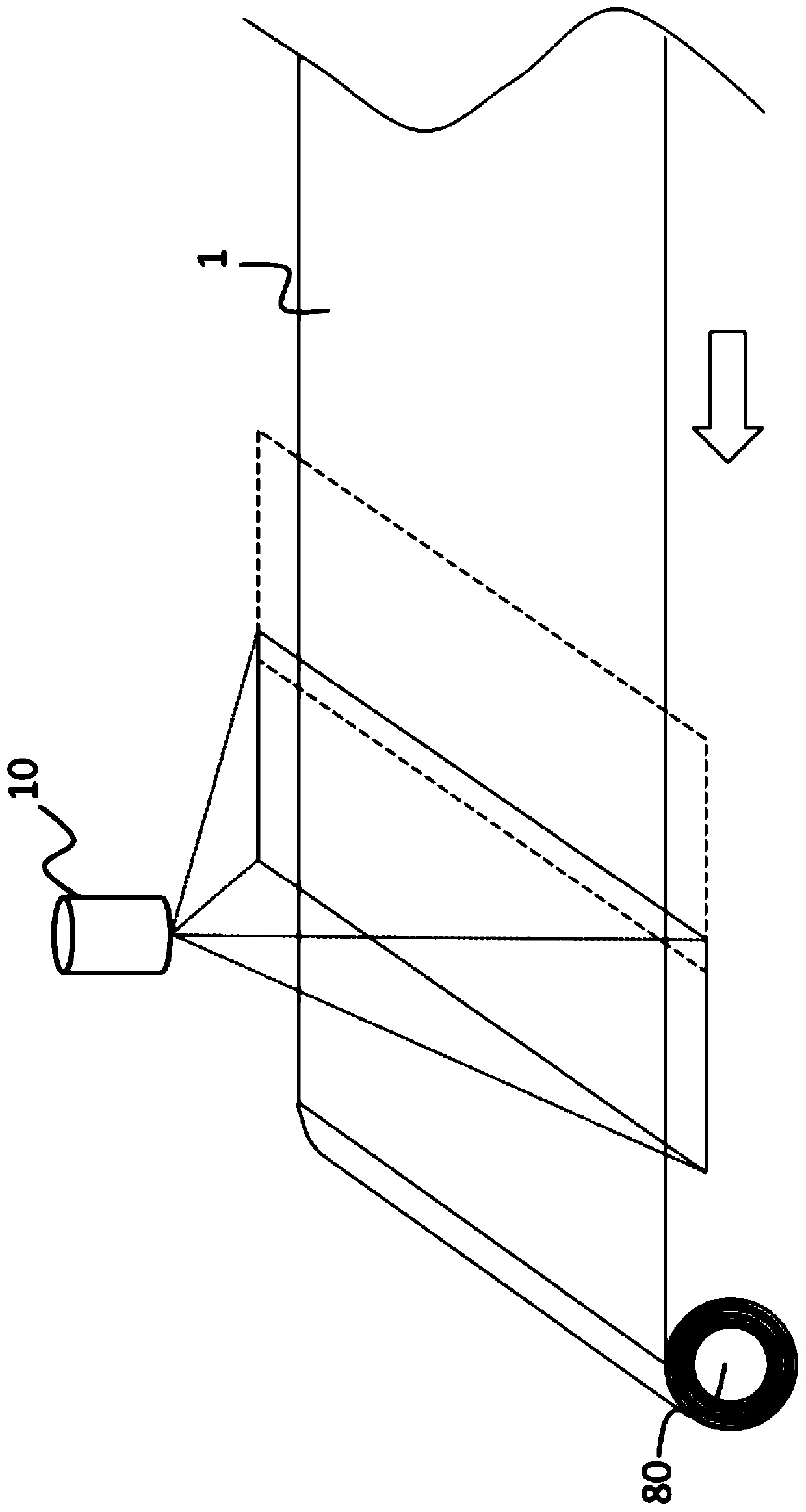 On-line automatic identification system for cloth defects