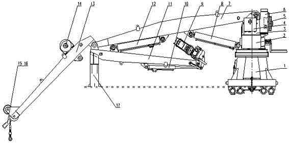 Walking multifunctional manipulator