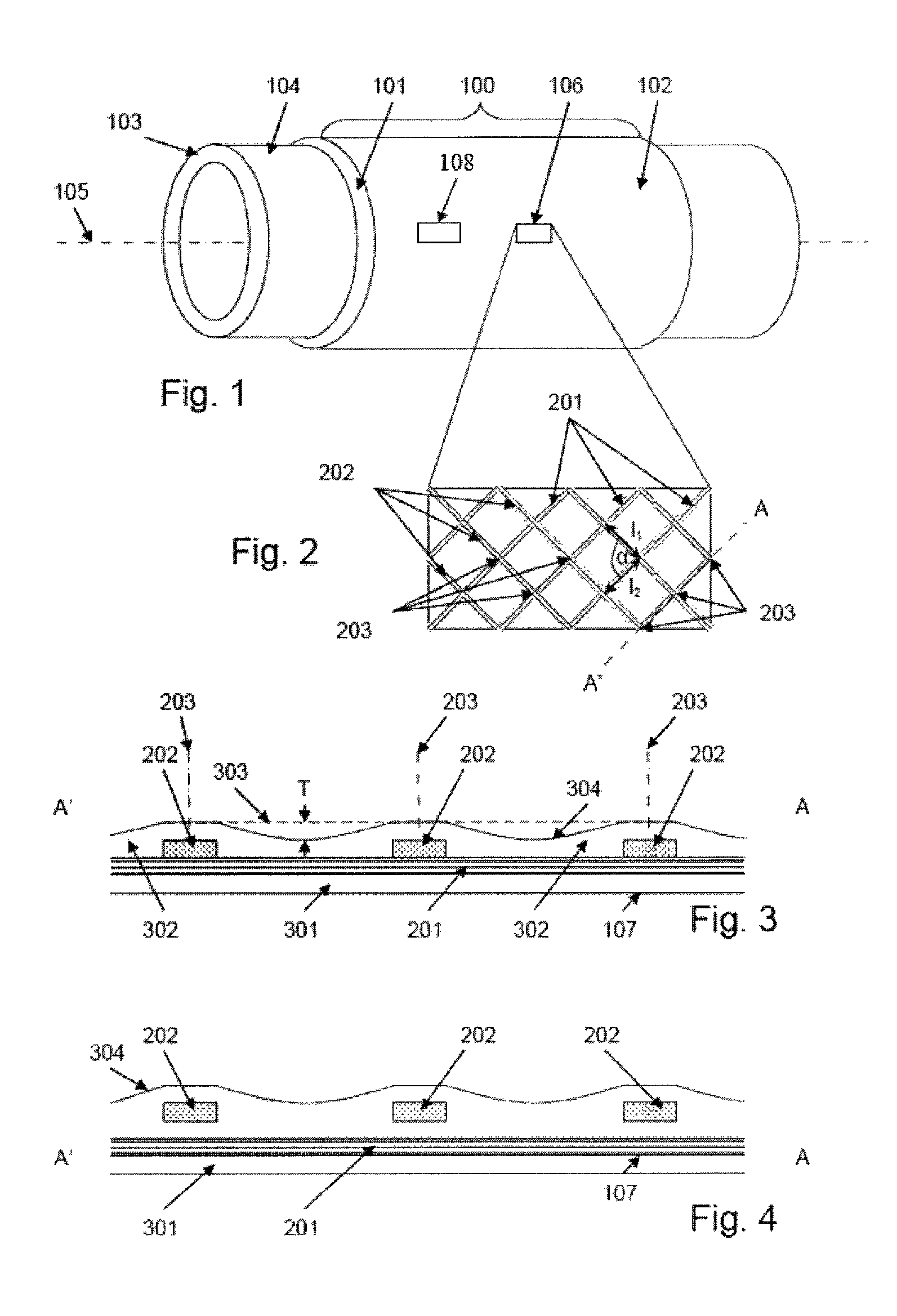 Fuselage section of an aircraft and method for the production of the fuselage section