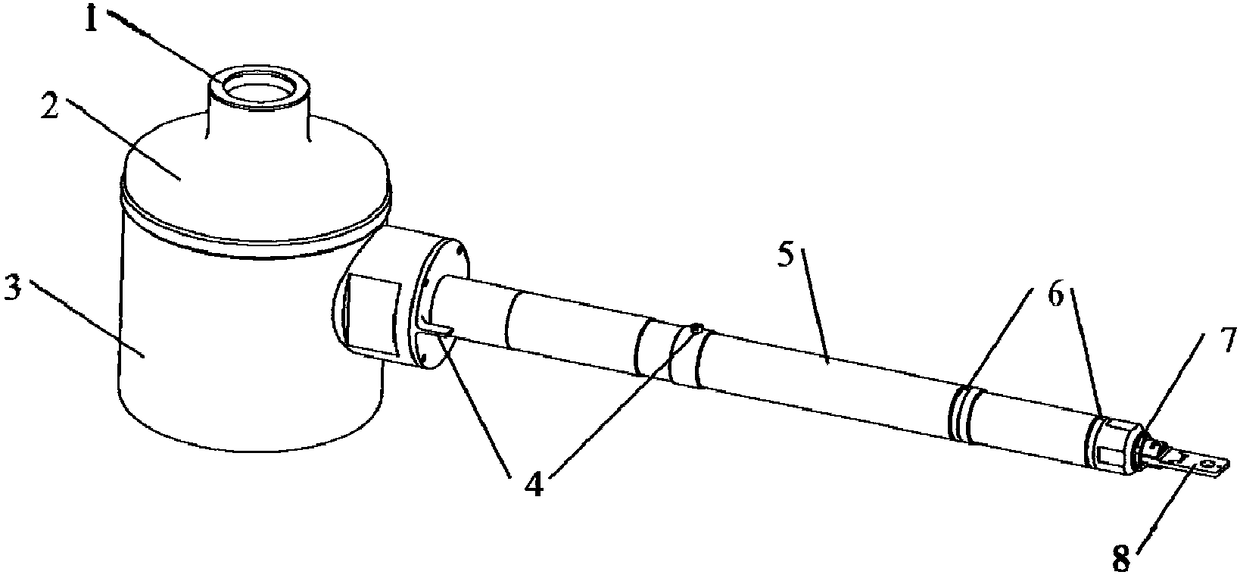 Full temperature zone thermoelectric two-field transmission electron microscope in situ sample holder