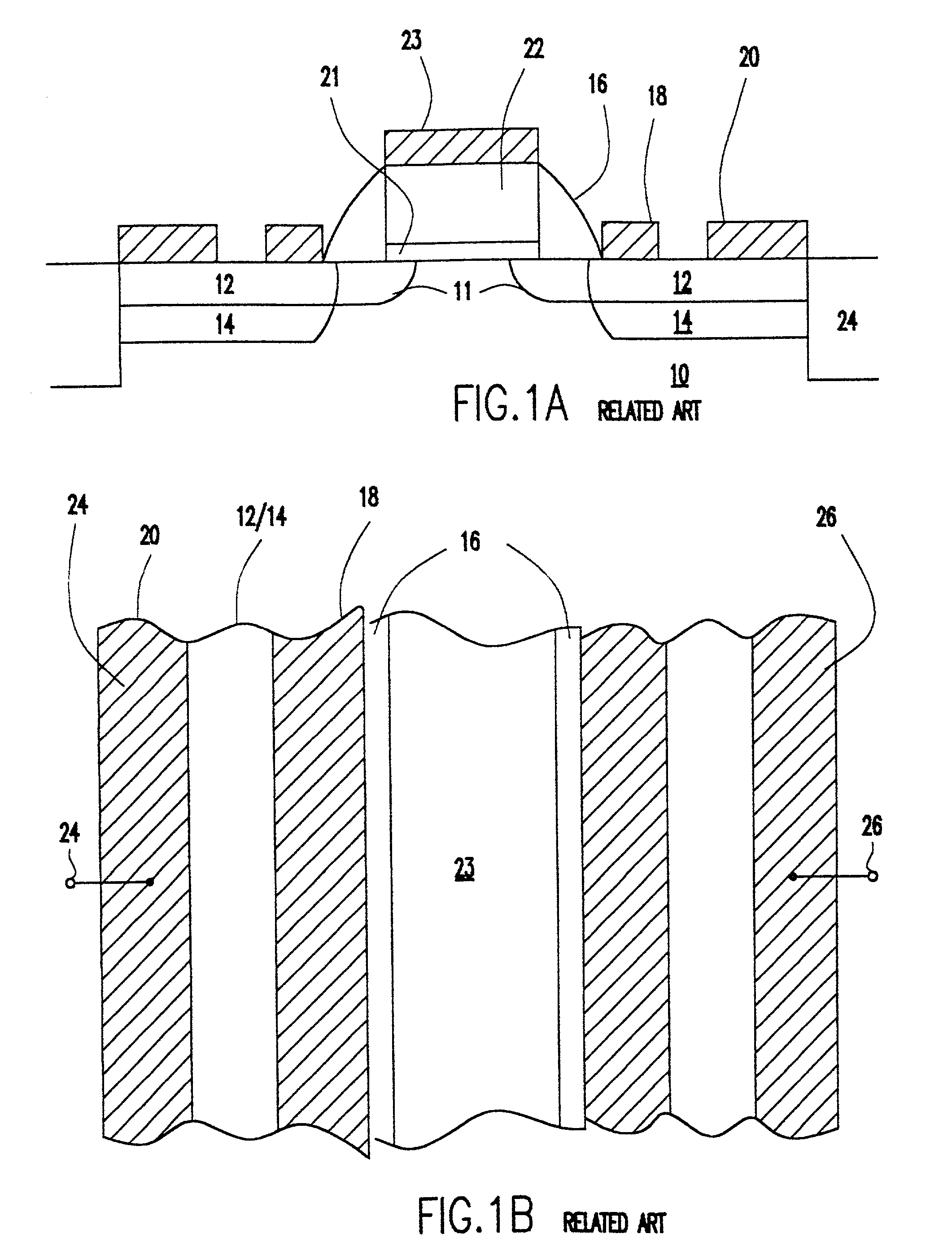 MOSFET with lateral resistor ballasting