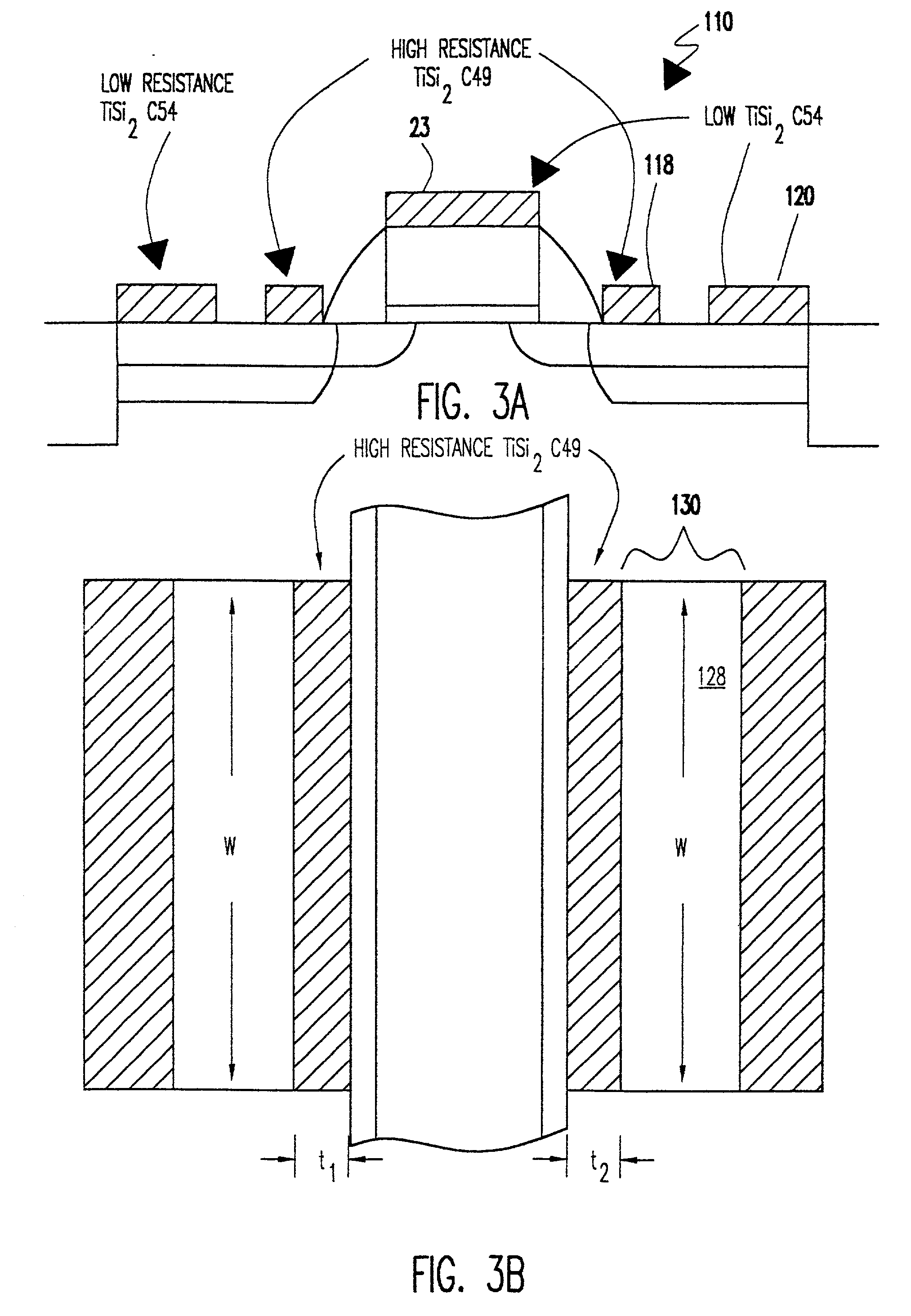 MOSFET with lateral resistor ballasting