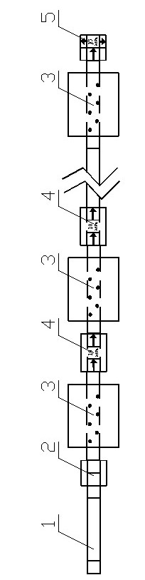 Device and method for enhancing coal seam fracturing effect