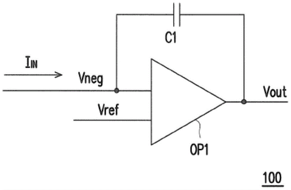 Temperature sensing device, switched capacitor device and voltage integrating circuit thereof