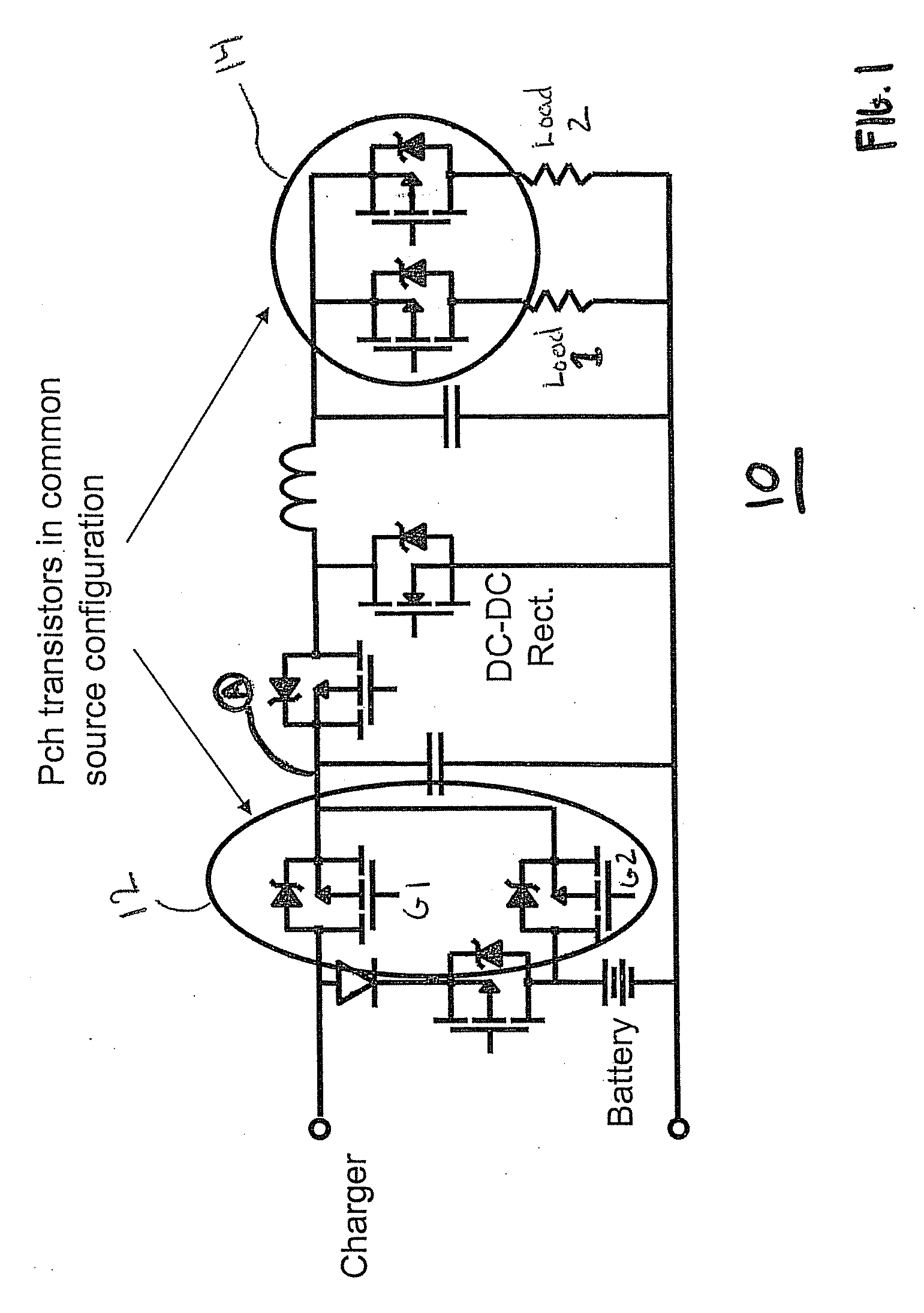 Mos transistor device in common source configuration