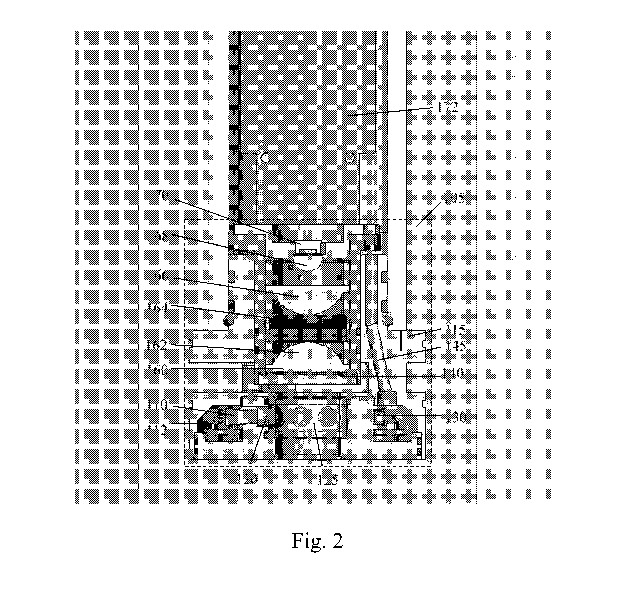 Submersible apparatus for measuring active fluorescence