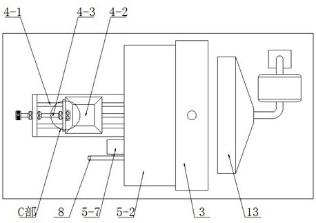 Mechanical workpiece grinding and trimming device