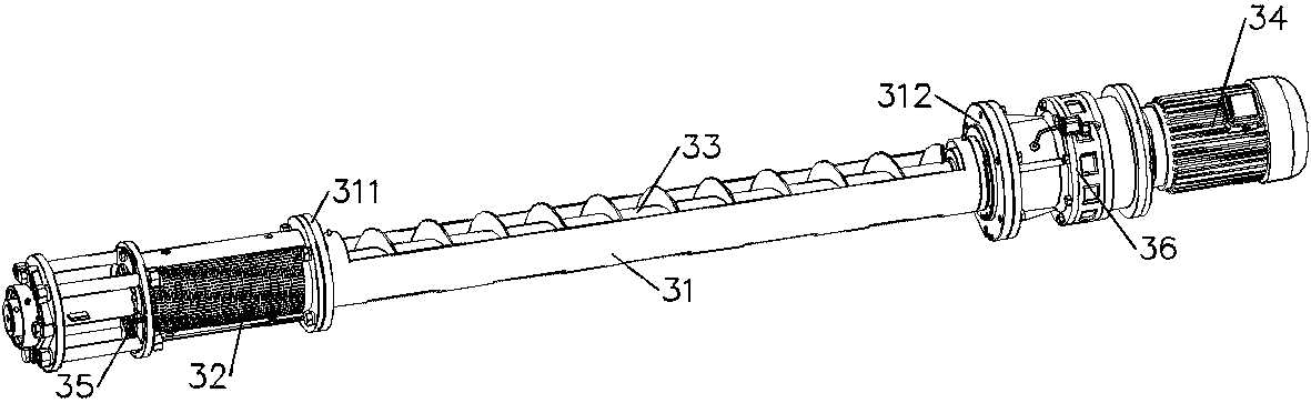 Multi-stage solid-liquid separation device