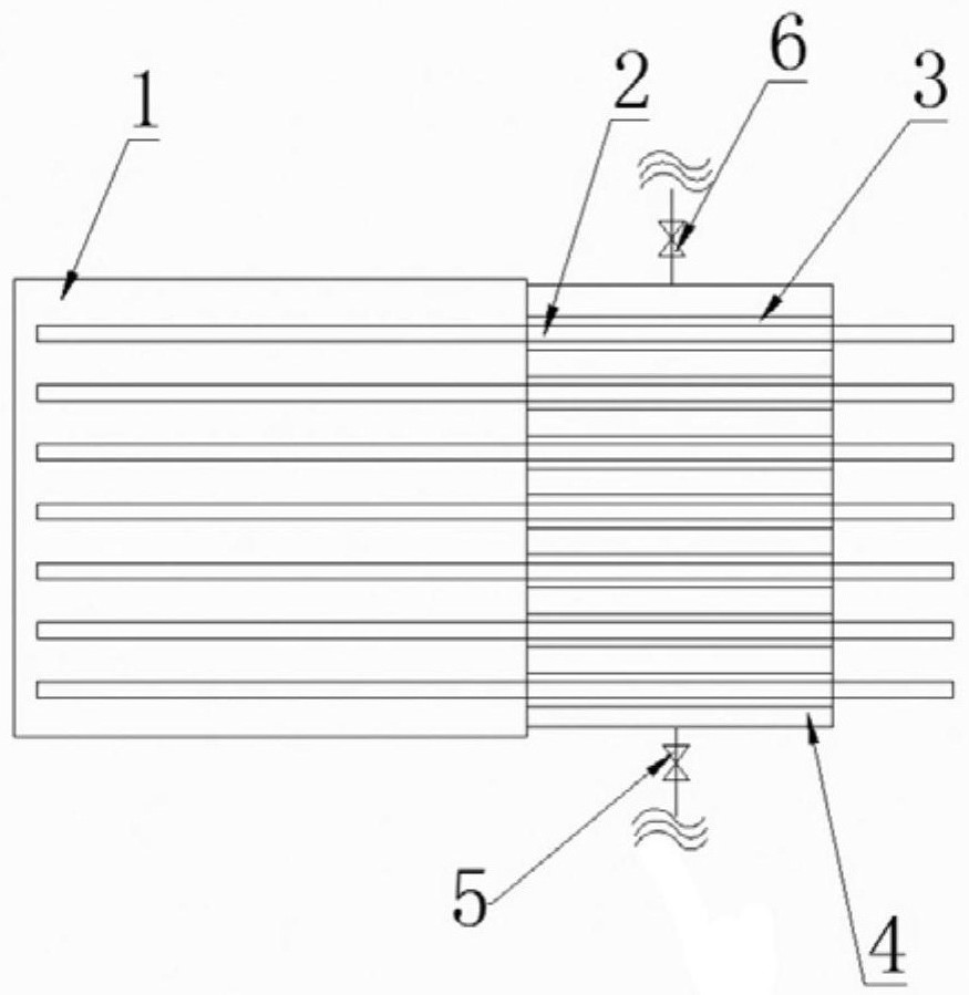 Passive residual heat removal system for underwater nuclear power unmanned underwater vehicle