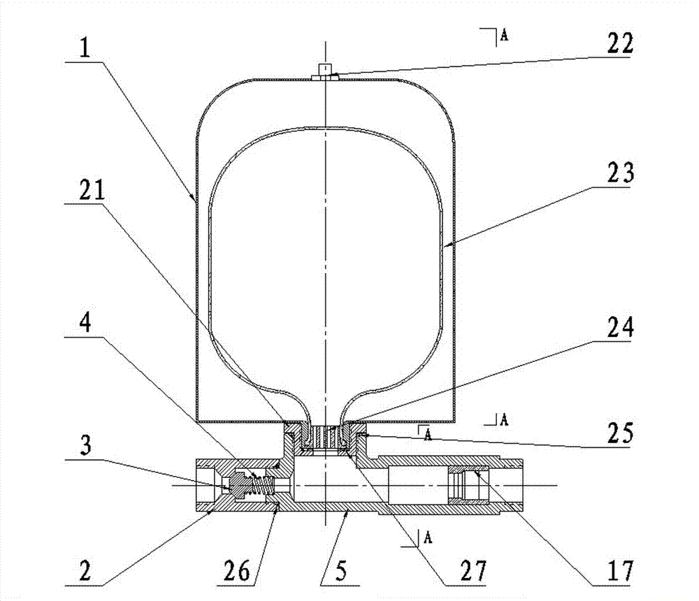 Automatic energy-saving flow and pressure double-controlled switch for controlling pipeline pump to start and stop