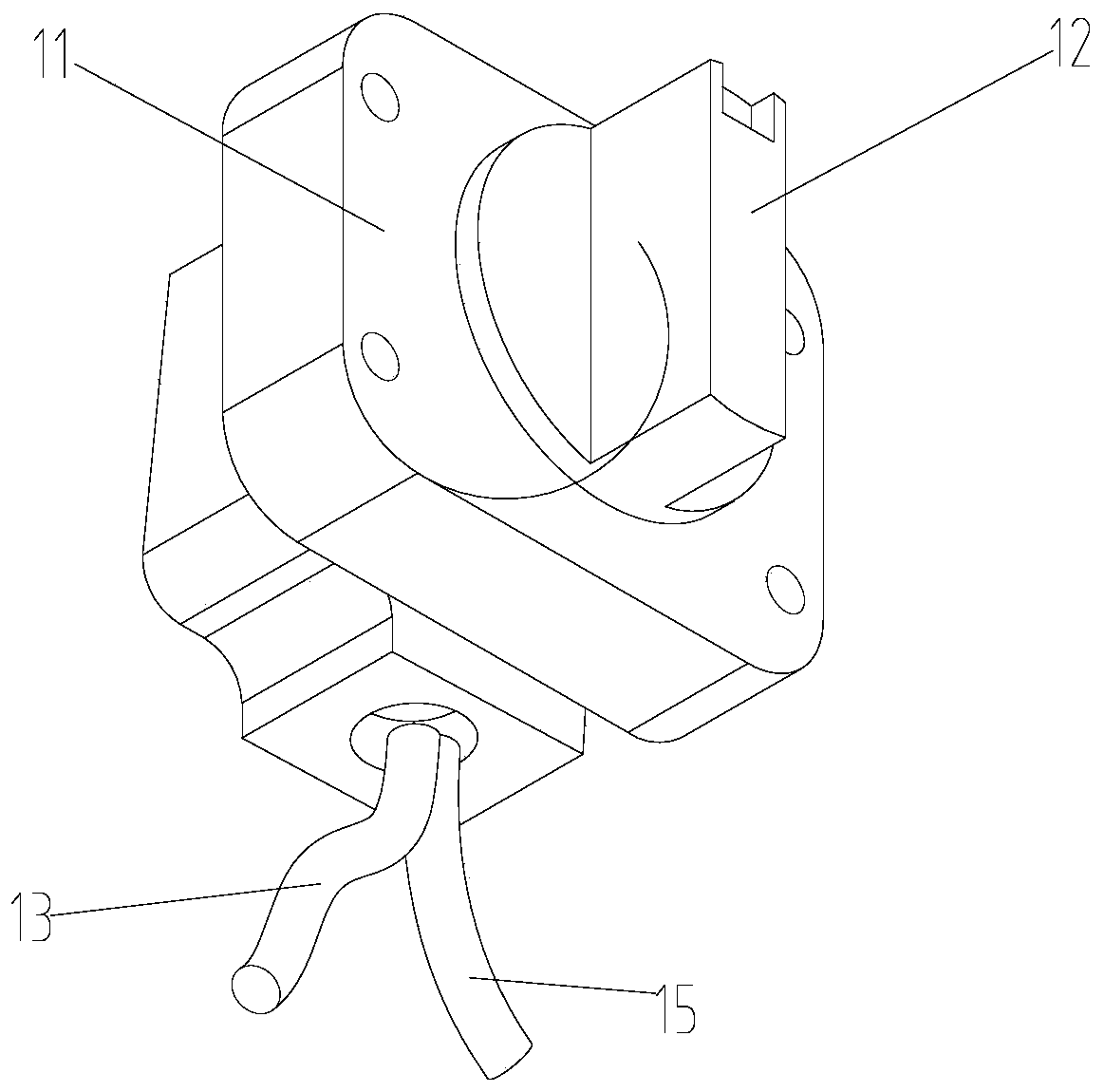 Manipulation device of rubber-tired road roller