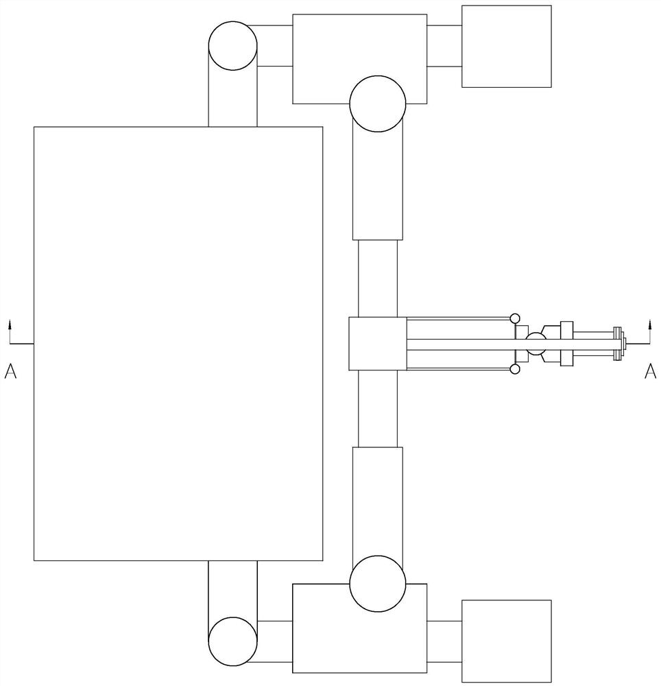 Anti-blocking high-altitude welding robot