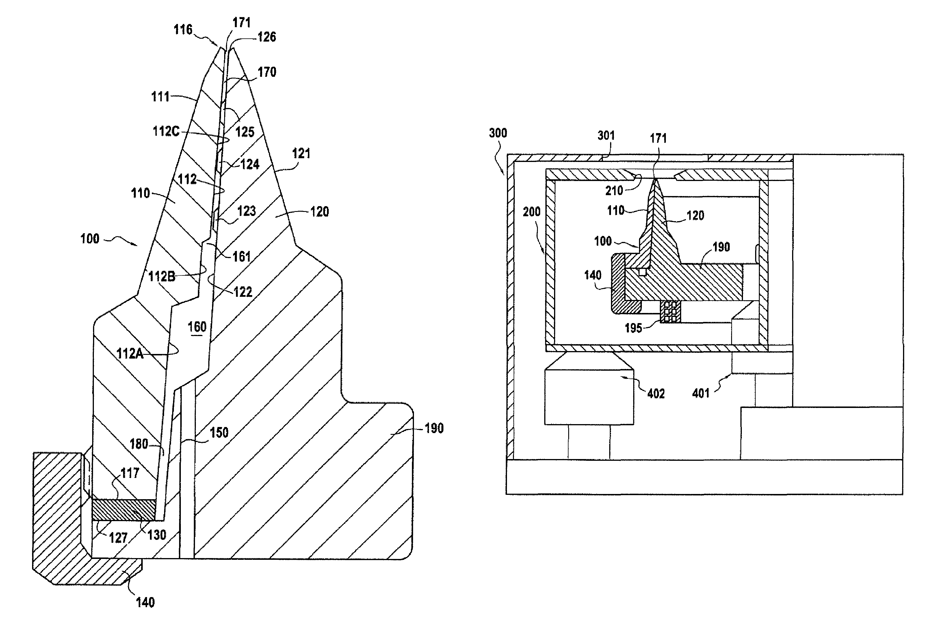 Emitter for ionic thruster