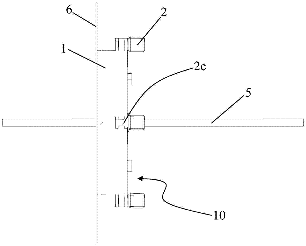 Imaging method and device used for thermal-state cylindrical long product surface quality visual detection