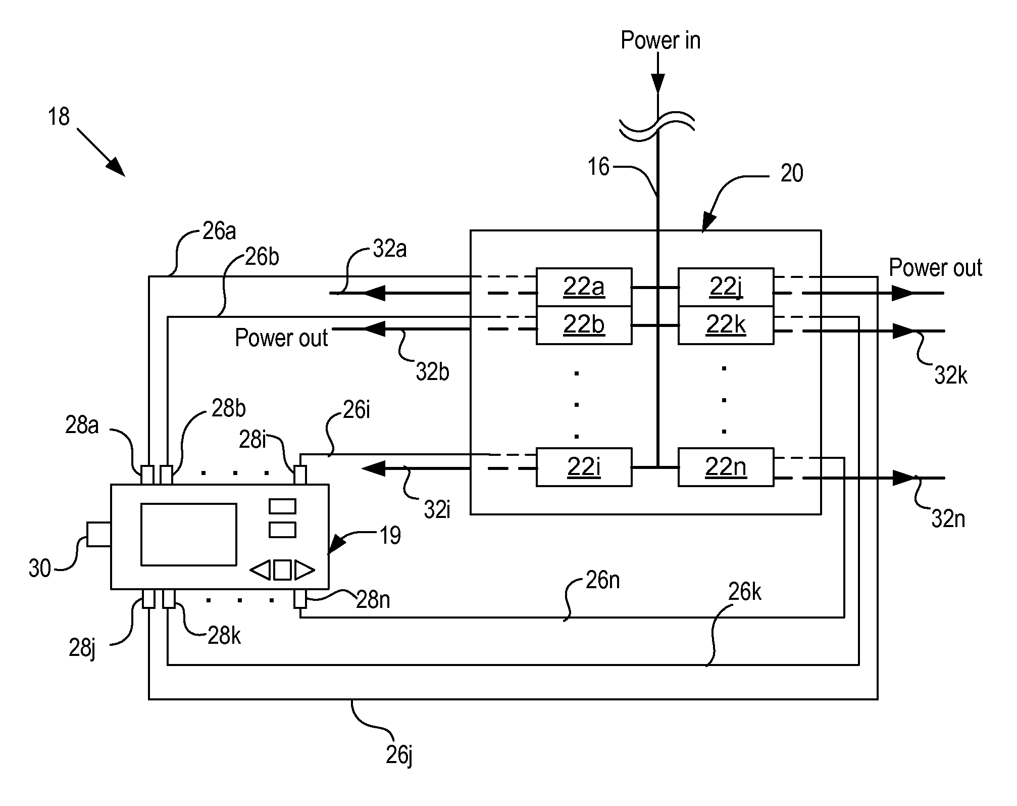 Systems for monitoring power consumption