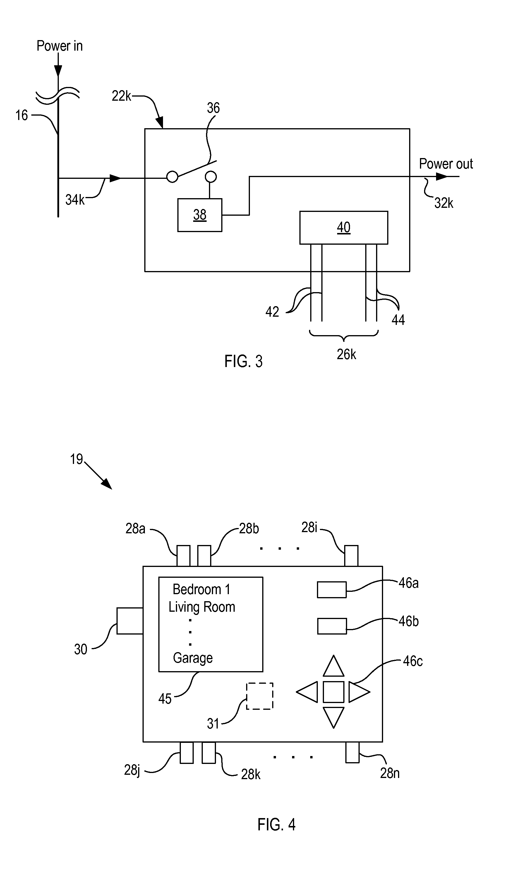 Systems for monitoring power consumption