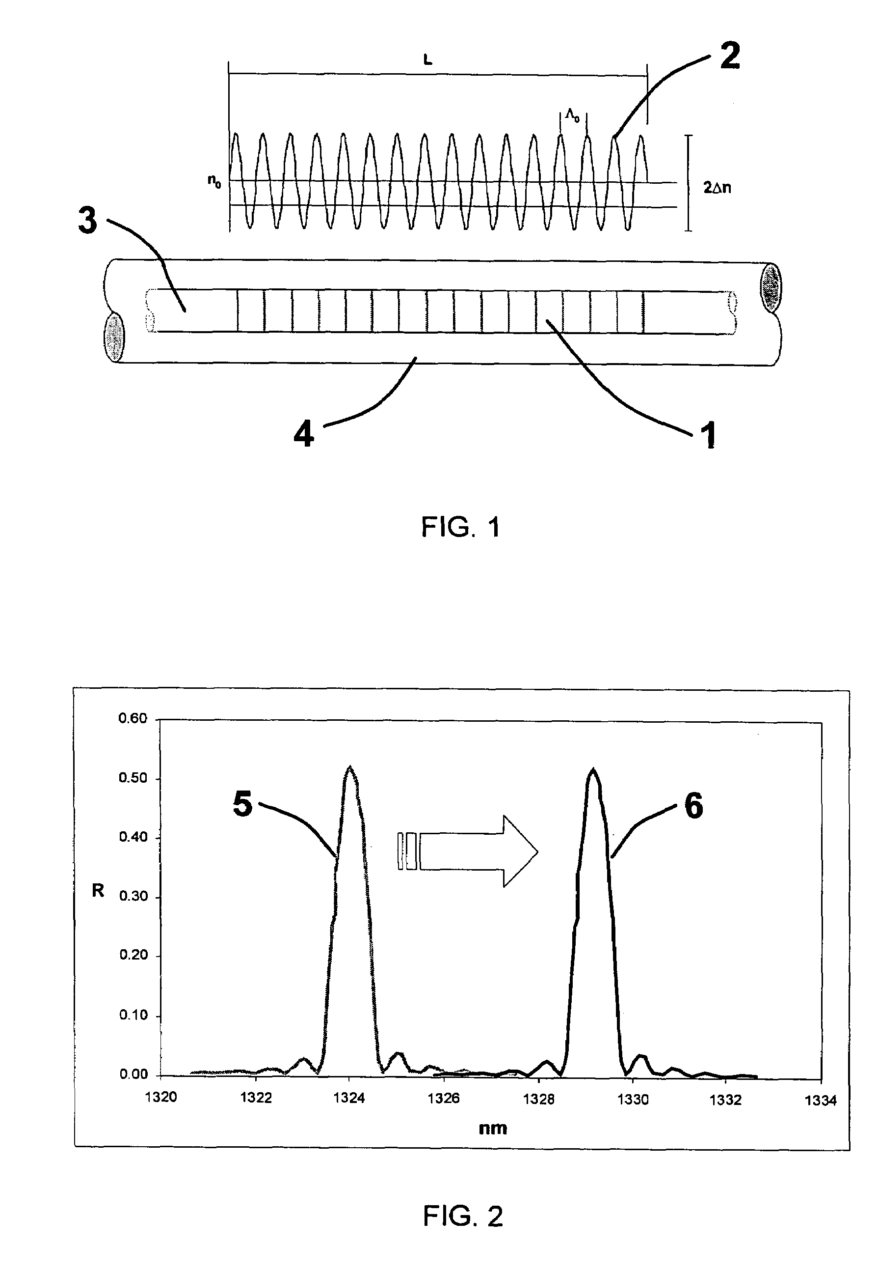 Method to monitor structural damage occurrence and progression in monolithic composite structures using fibre Bragg grating sensors