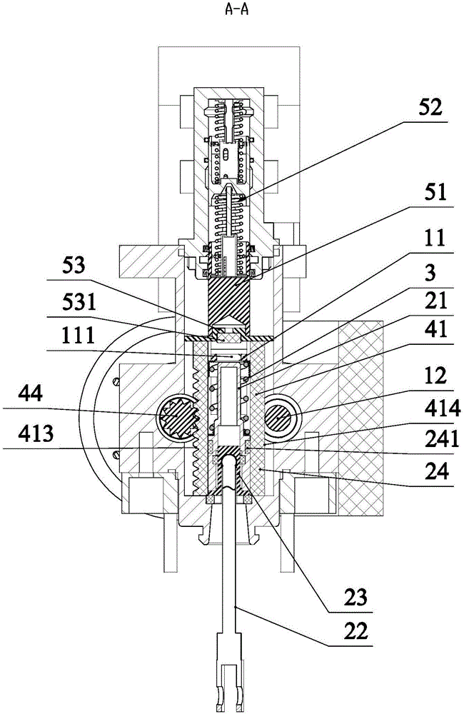 Electric power-assisted brake device based on variable-stiffness spring