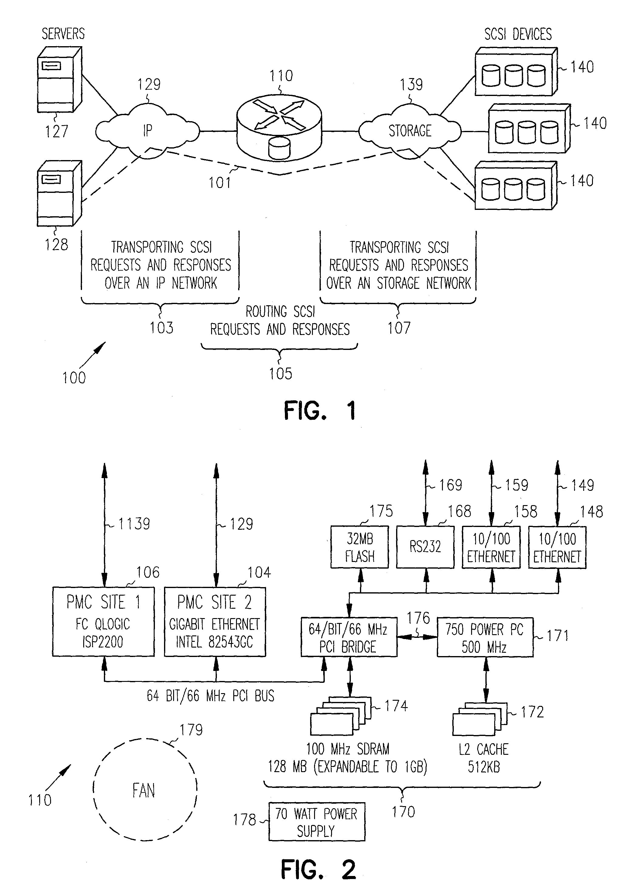 Session-based target/LUN mapping for a storage area network and associated method