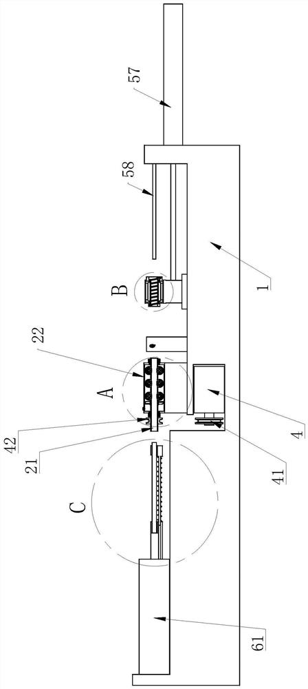 Self-adaptive clamping mechanism of numerically controlled lathe