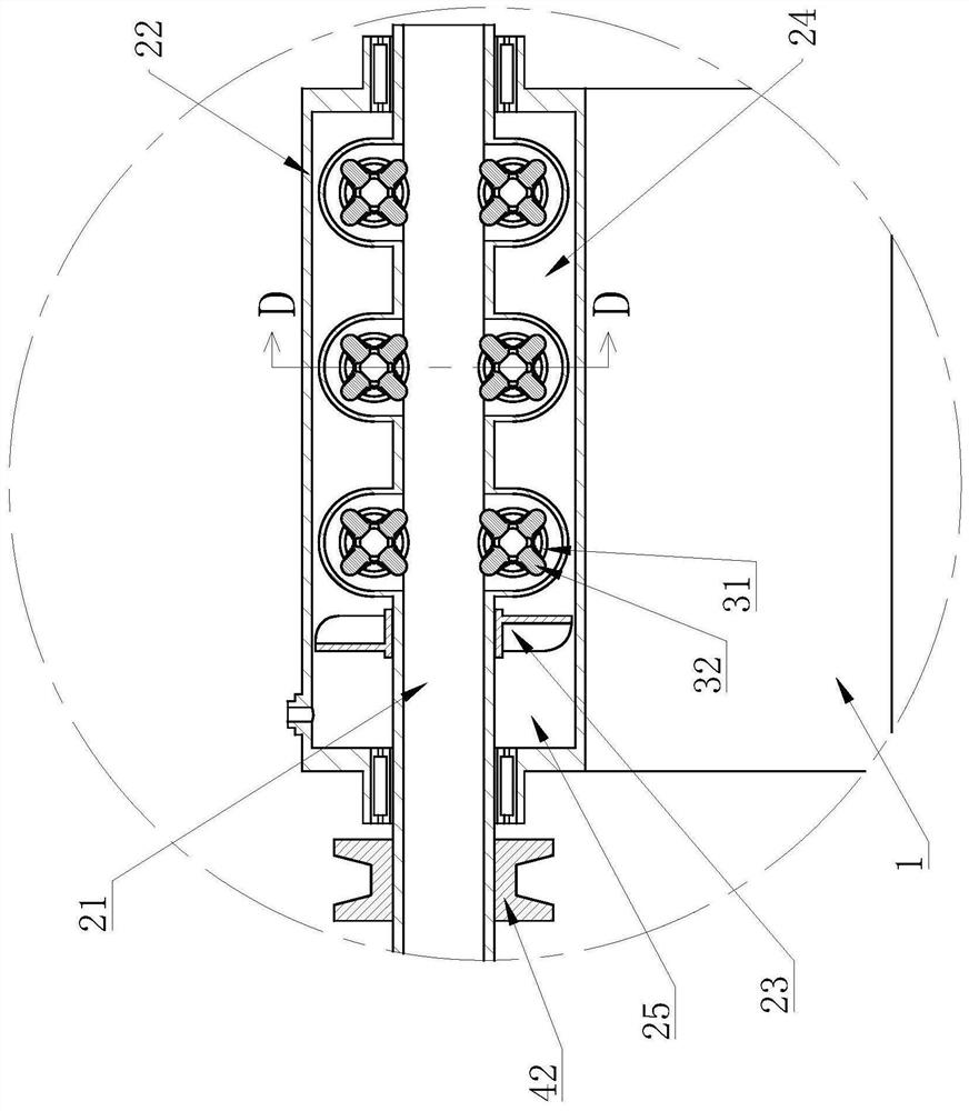 Self-adaptive clamping mechanism of numerically controlled lathe