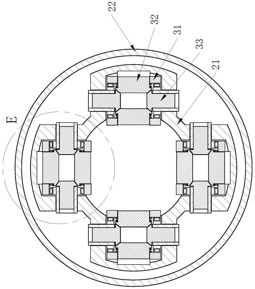 Self-adaptive clamping mechanism of numerically controlled lathe