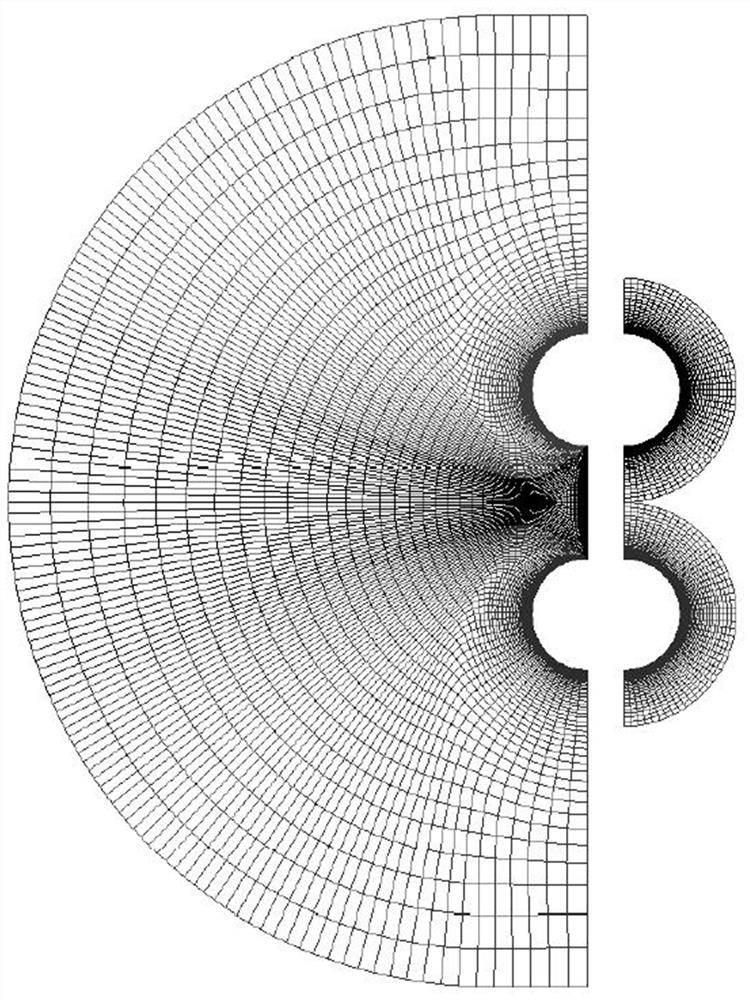 Calculation method of fvfd far-field integral boundary condition with reduced grid usage