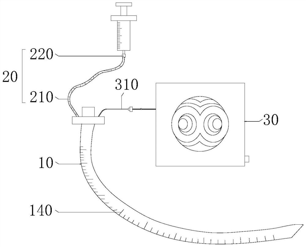 Special visual tracheal catheter for newborns