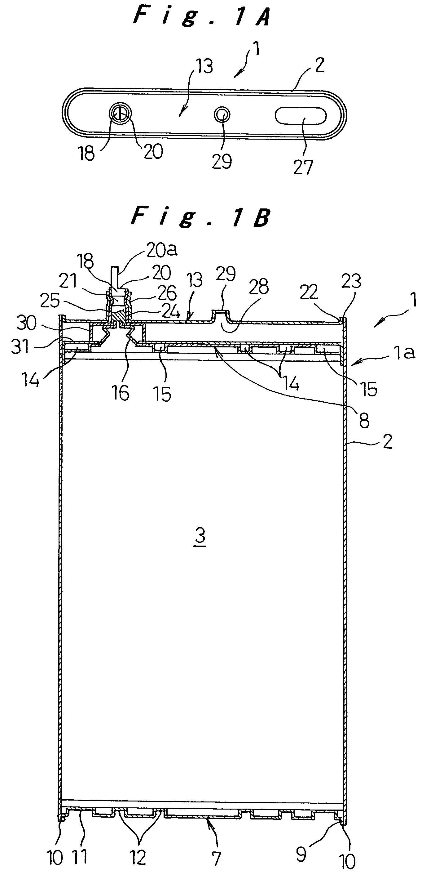 Prismatic battery and manufacturing method thereof