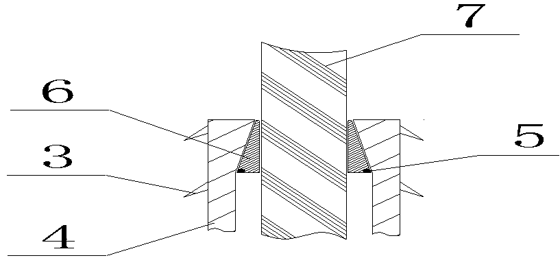 A high elongation composite anchor cable and its installation method