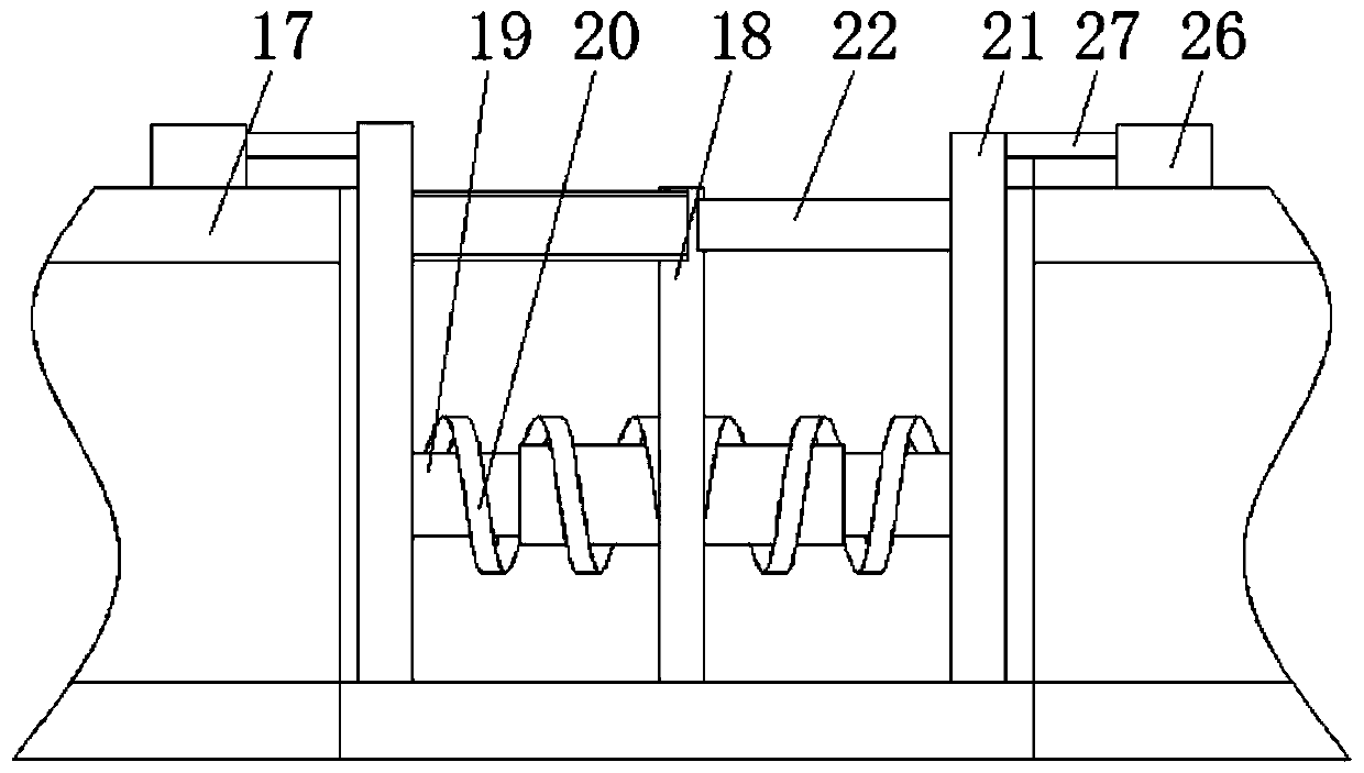 Waste disposal equipment for construction engineering