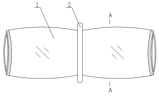 Cylindrical hole sealing bag