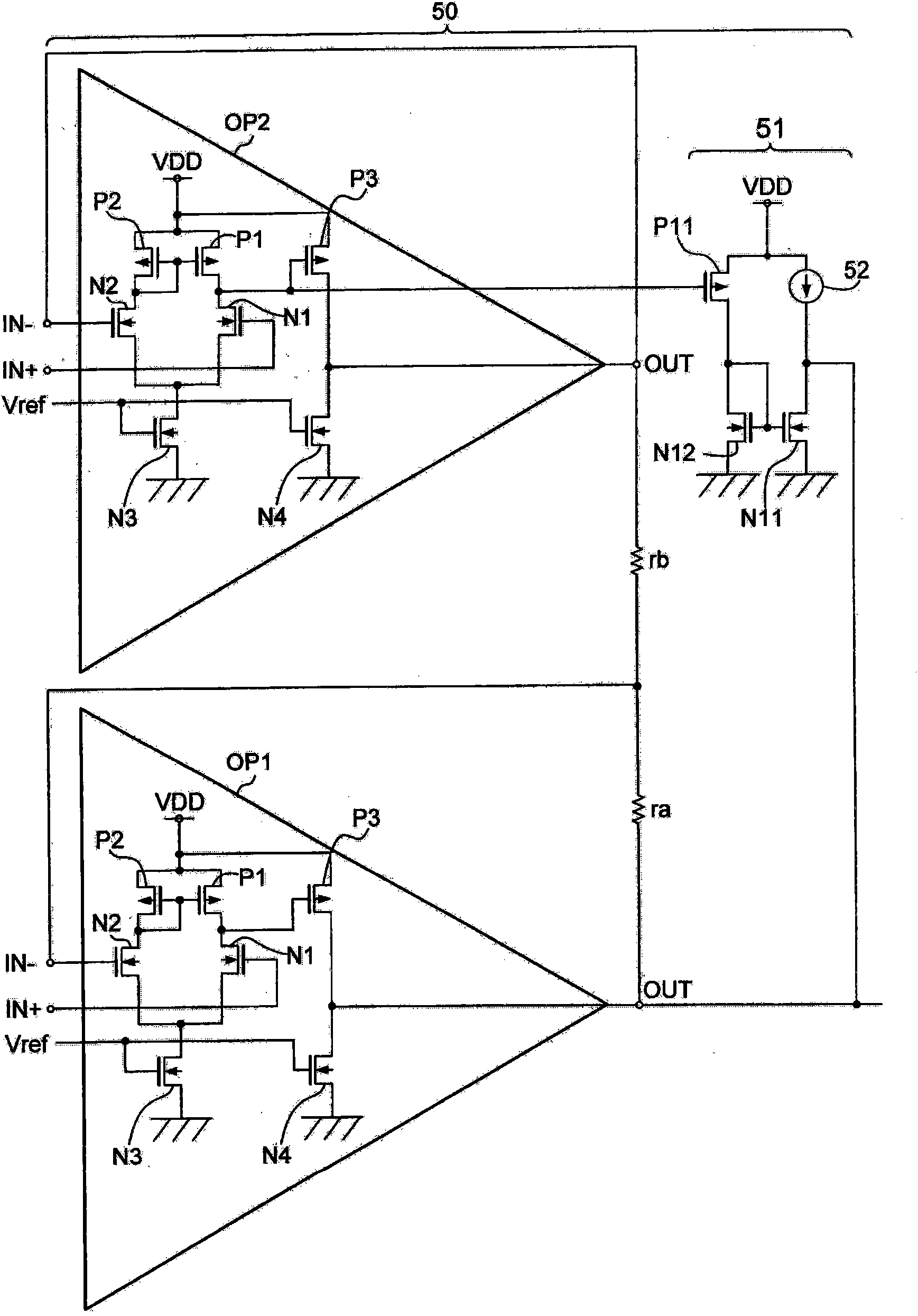 Voltage adder circuit and D/A converter circuit