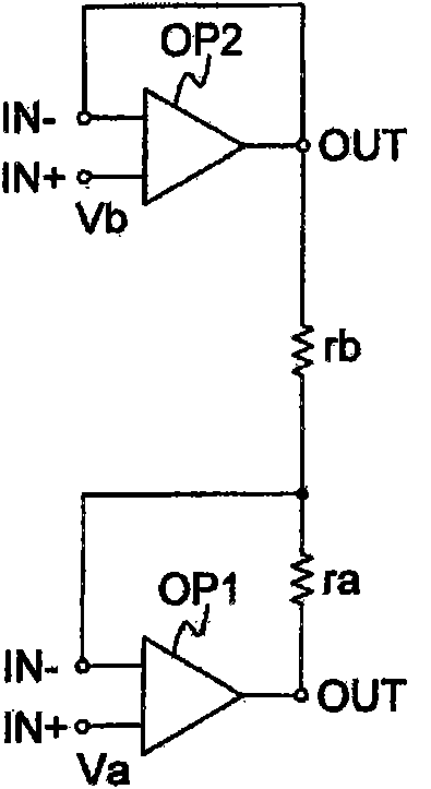 Voltage adder circuit and D/A converter circuit