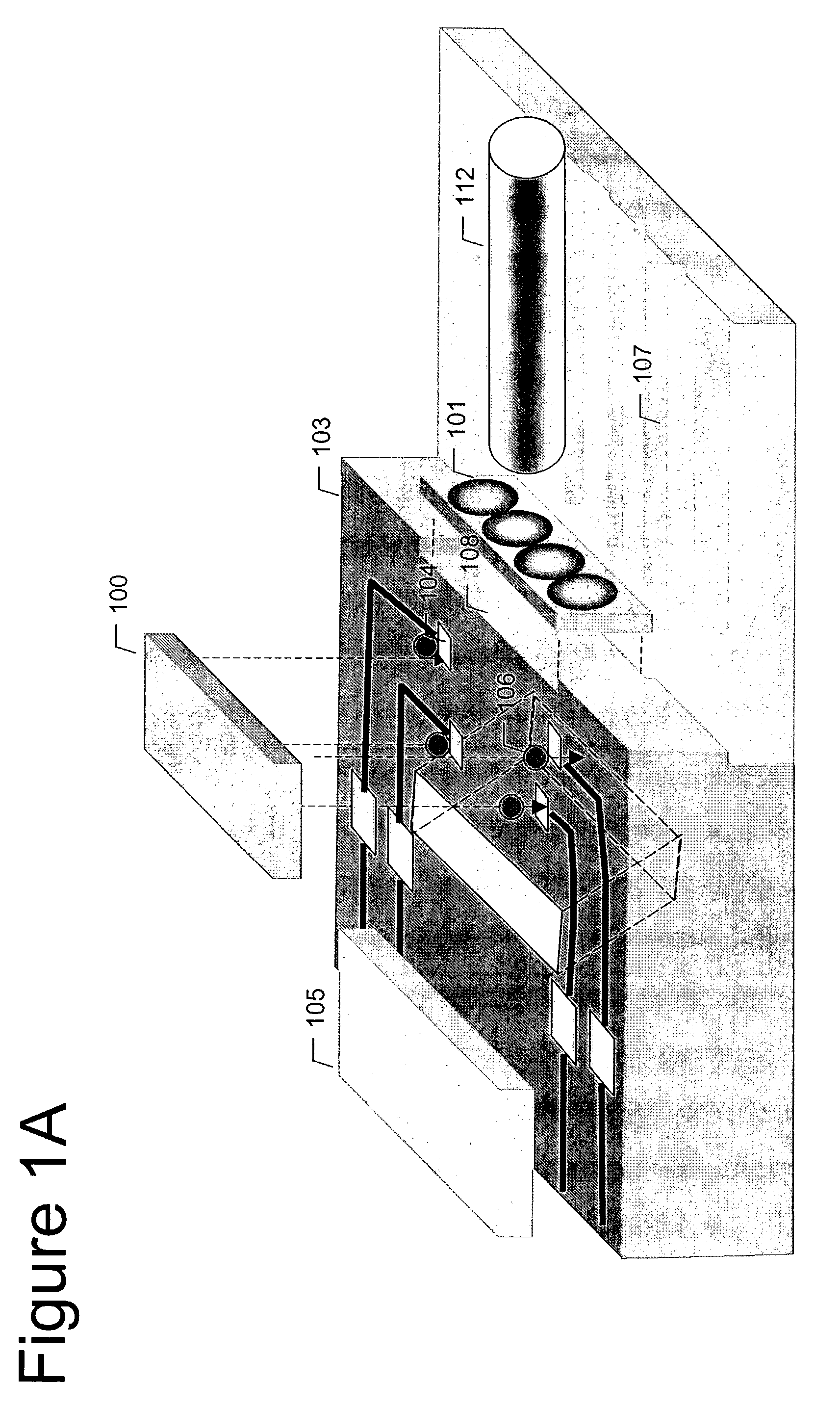 Integrated platform for passive optical alignment of semiconductor device with optical fiber