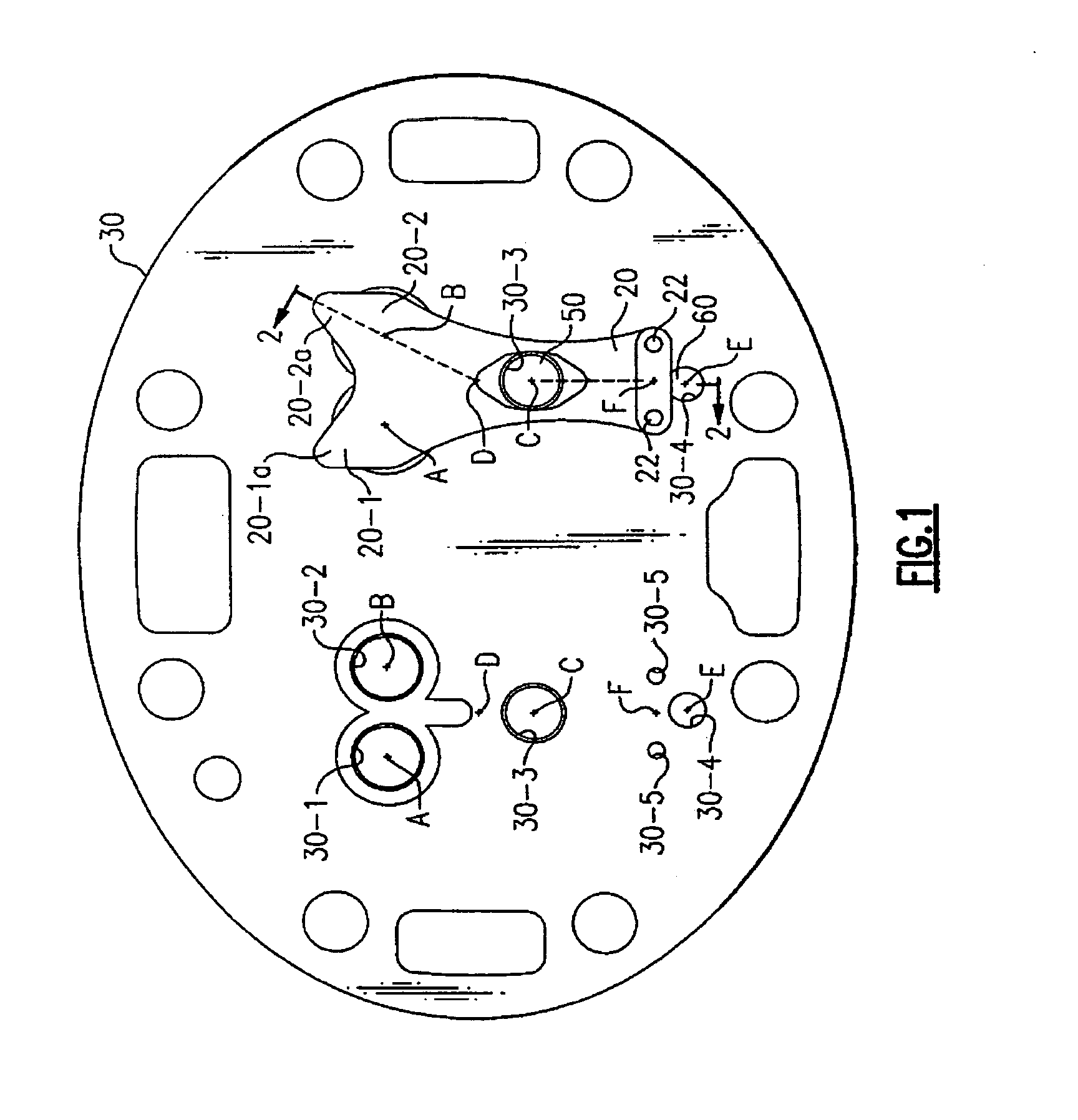 Multi-port suction reed valve with optimized tips