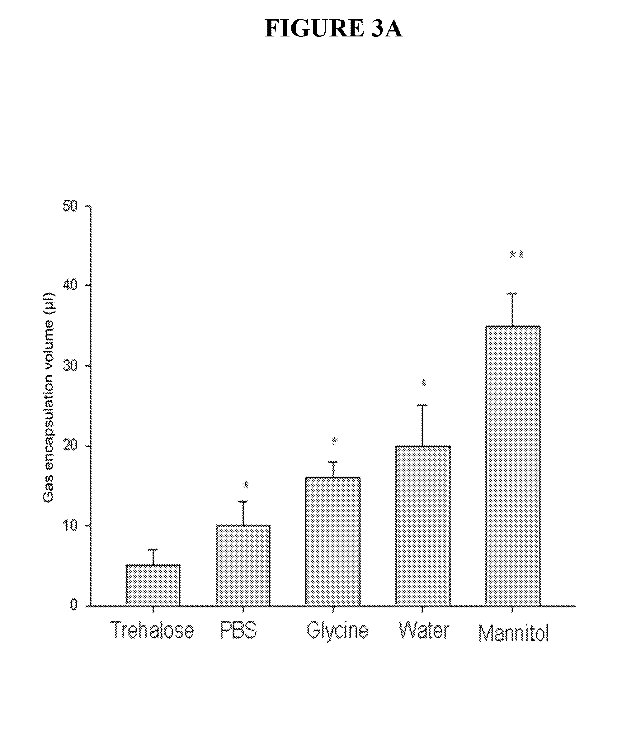 Gas-containing liposomes