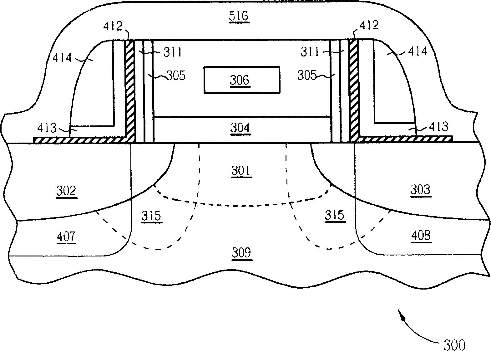 Metal-oxide-semiconductor transistor and manufacturing method thereof
