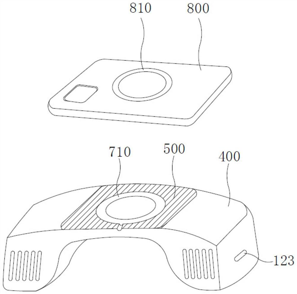 Wireless charging radiator and wireless charging radiating support