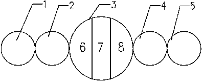 System for measuring ship draft and river water level based on special micro wave amplitude and water gauge