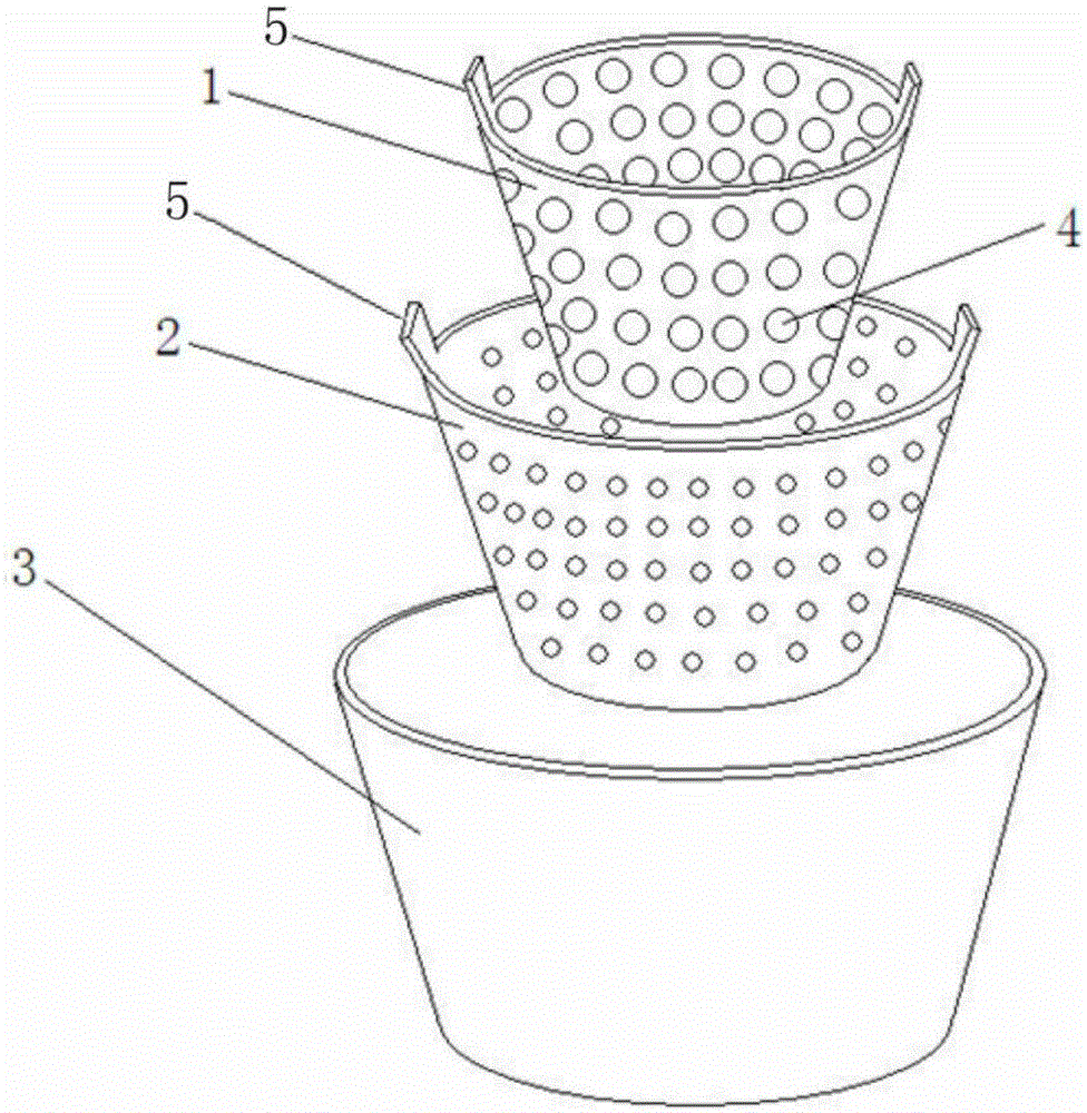 Simple and convenient flowerpot